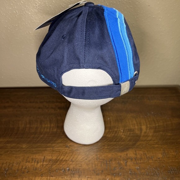 Olympics TORINO Italy 2006 Hat Cap Adjustable Asics Blue NWT - Picture 6 of 6